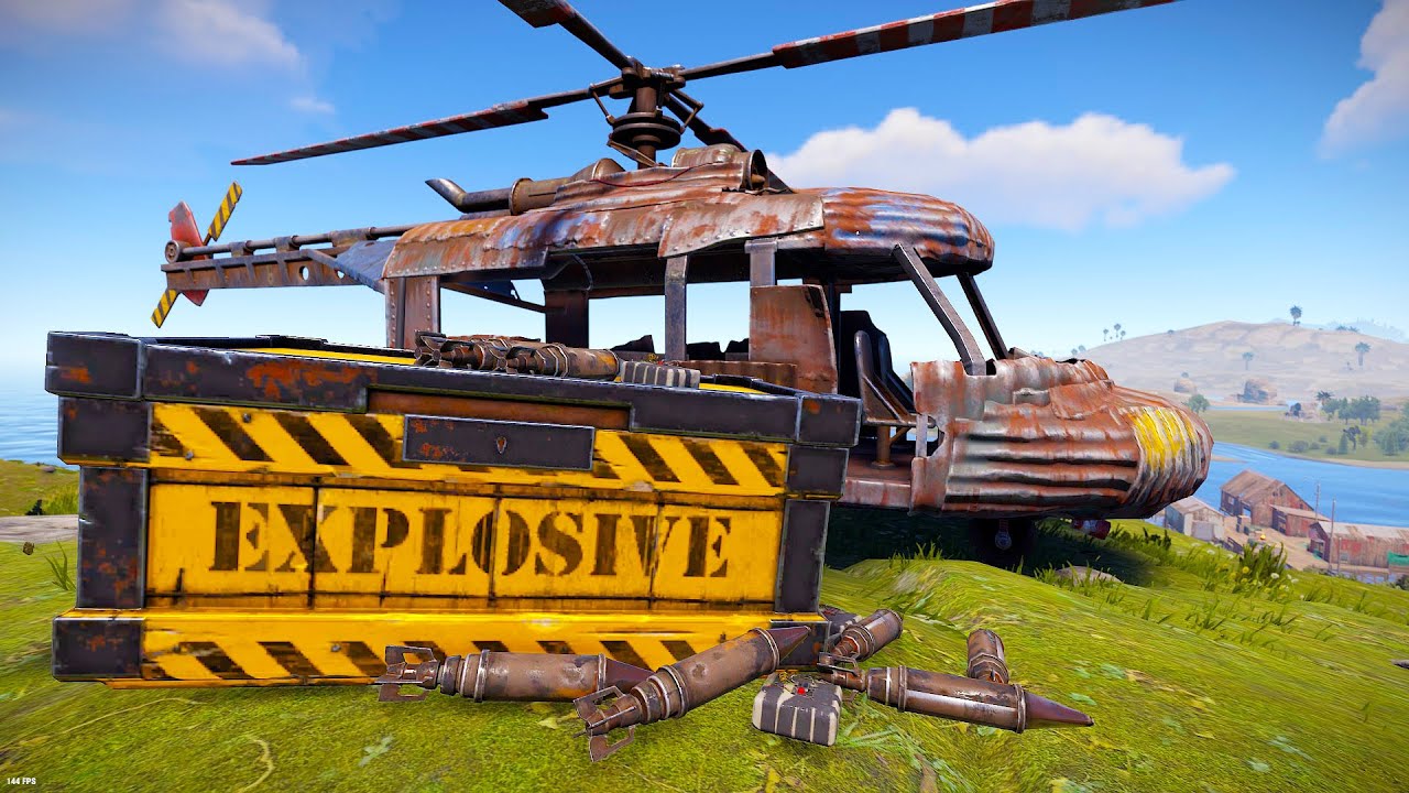 I Stole This Clans Rockets - Rust