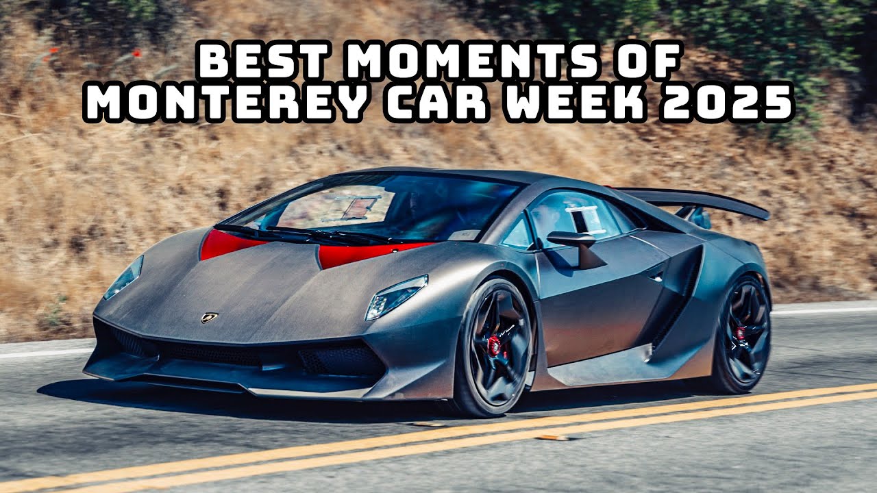 Monterey Car Week’s Most INSANE Moments