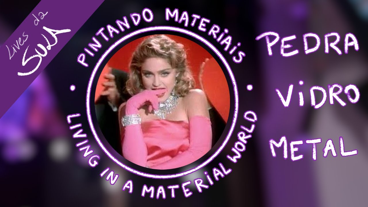 [Lives da Sula] Pintando Materiais: Pedra, Vidro, Metal