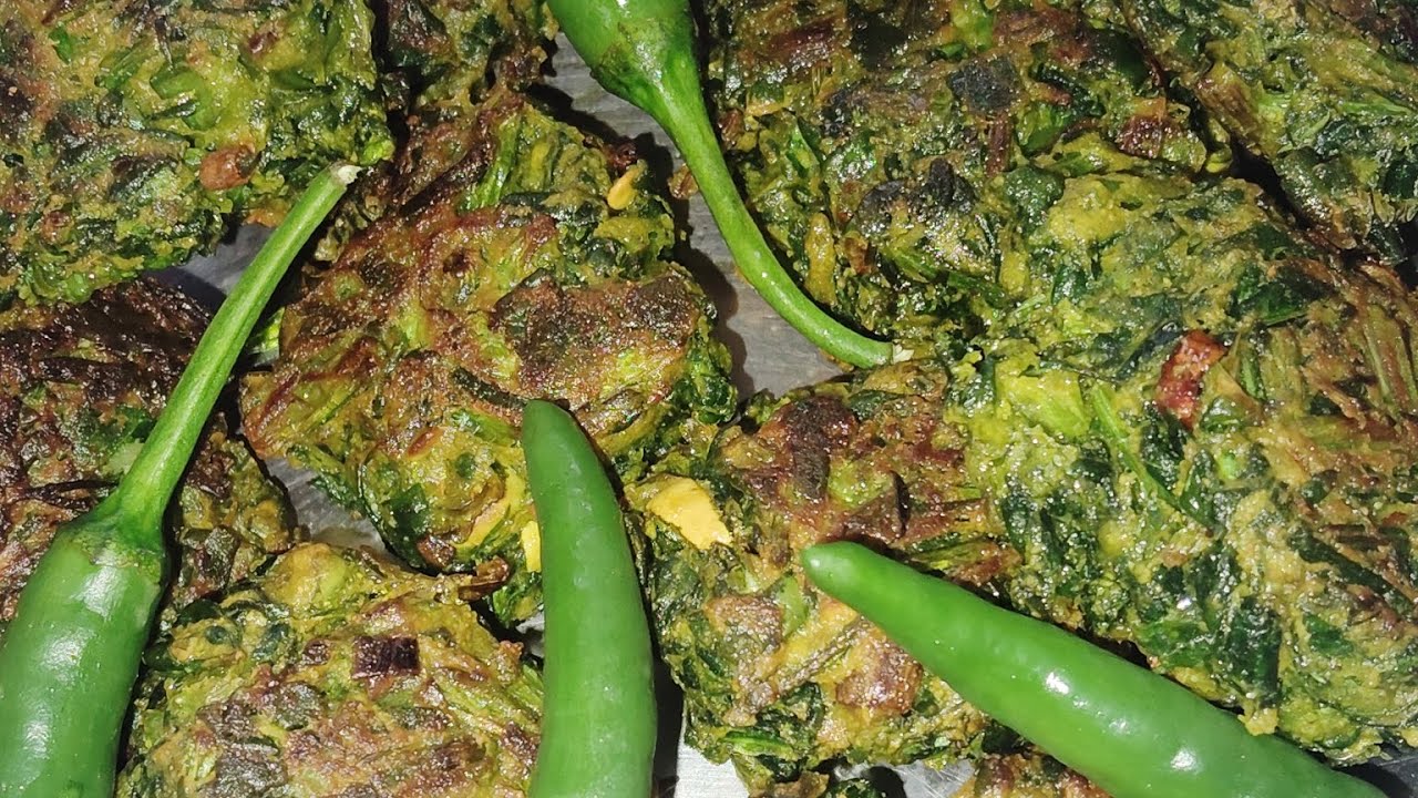  घर पर बनाएं मिनटों में पालक और सोया की स्वादिष्ट पकोड़े palak ki swadisht pakaudi