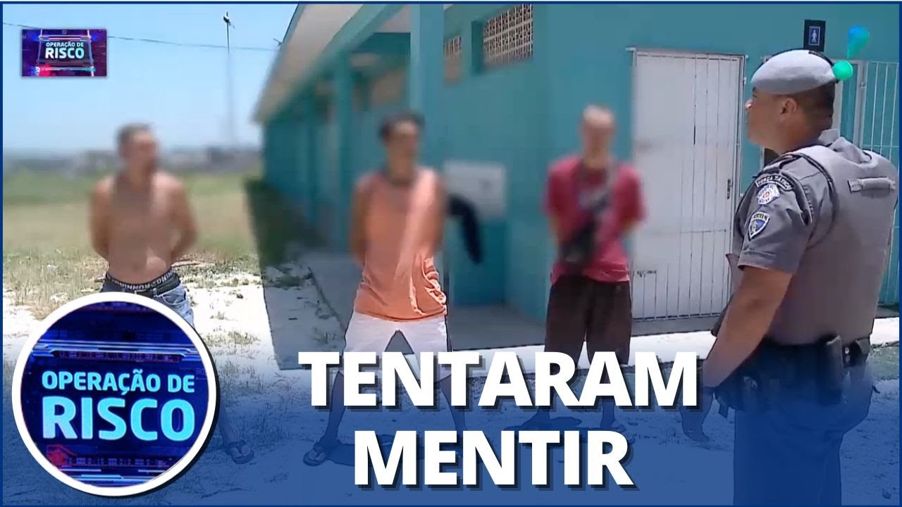 Cão policial identifica sacola com drogas e criminosos não sabem o que responder!