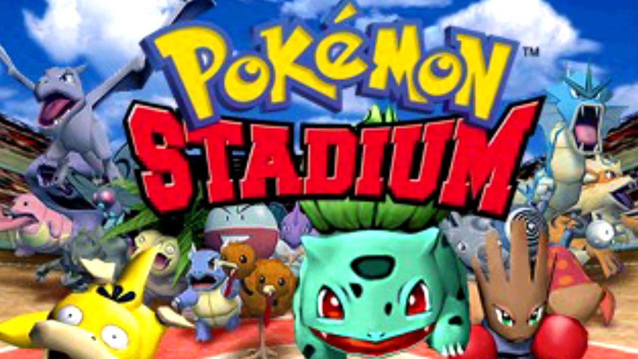 Pokemon Stadium - Destroying Gym Leader Castle