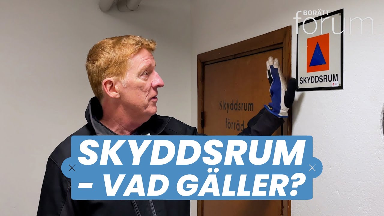 Skyddsrum - Vad gäller?