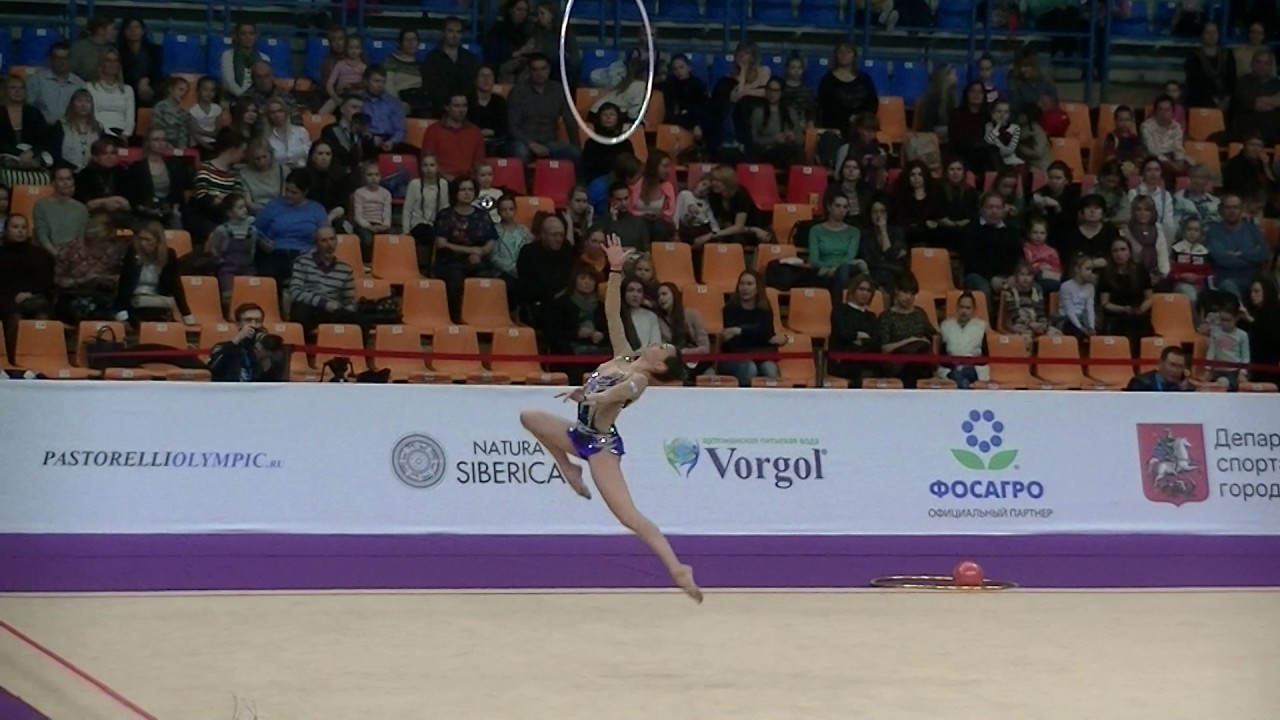 Linoy Ashram (ISR)  hoop  Q  Grand Prix Moscow 2017