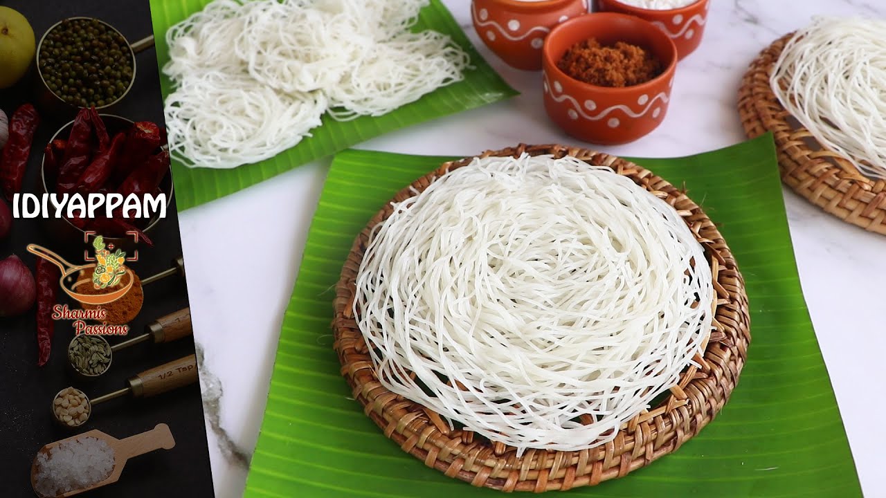 Idiyappam Recipe | Soft Idiyappam | String Hoppers | Nool Puttu Recipe