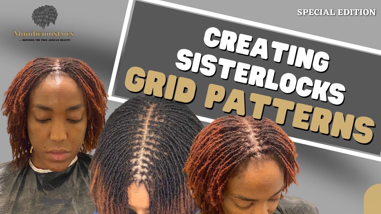 Creating Sisterlocks Grid Patterns After One Year Of Being Locked