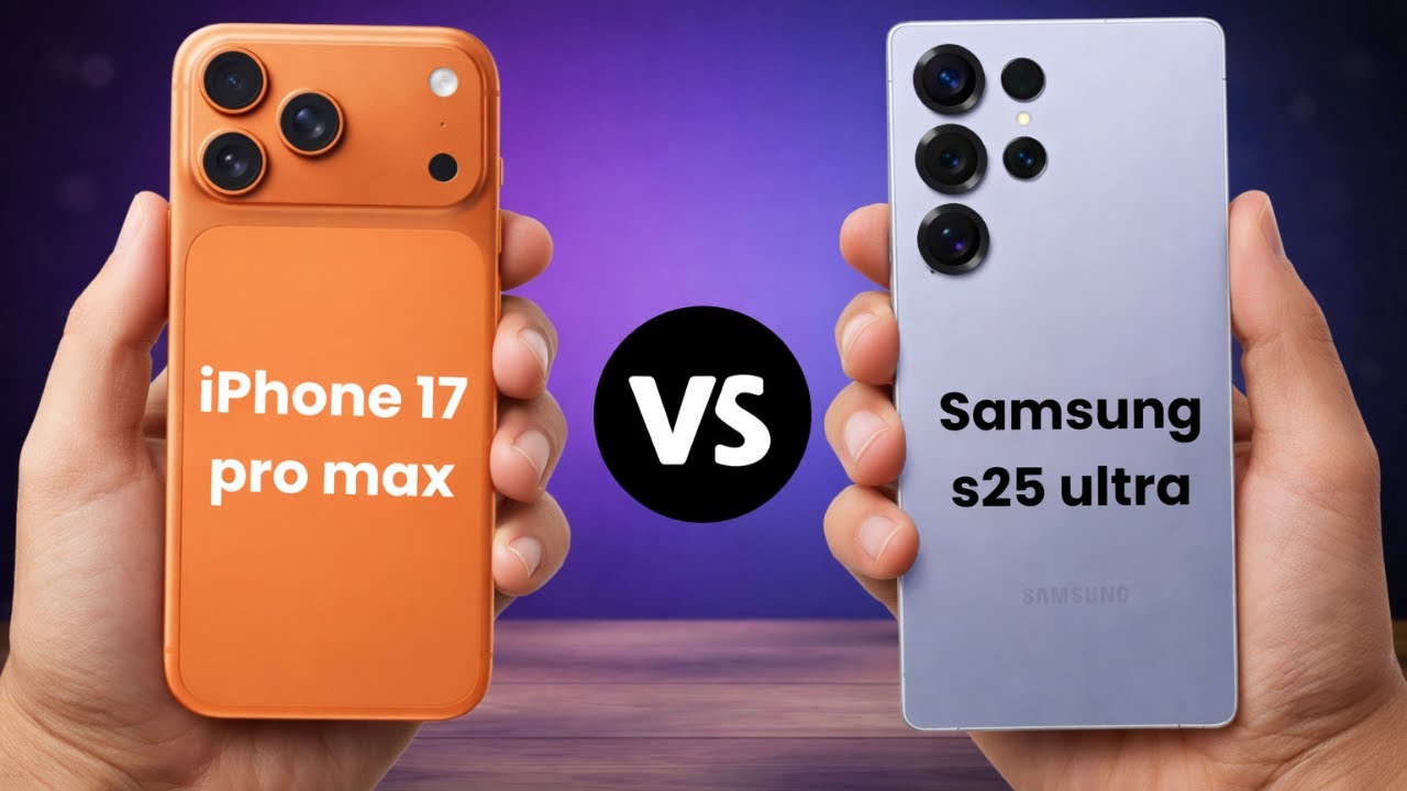 iPhone 17 Pro Max vs Samsung s25 Ultra
