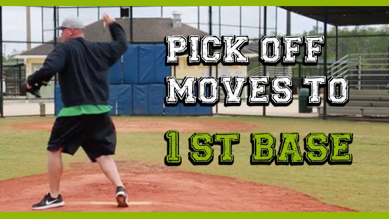How to pick off baserunners (1 of 3) Pick off moves to first base