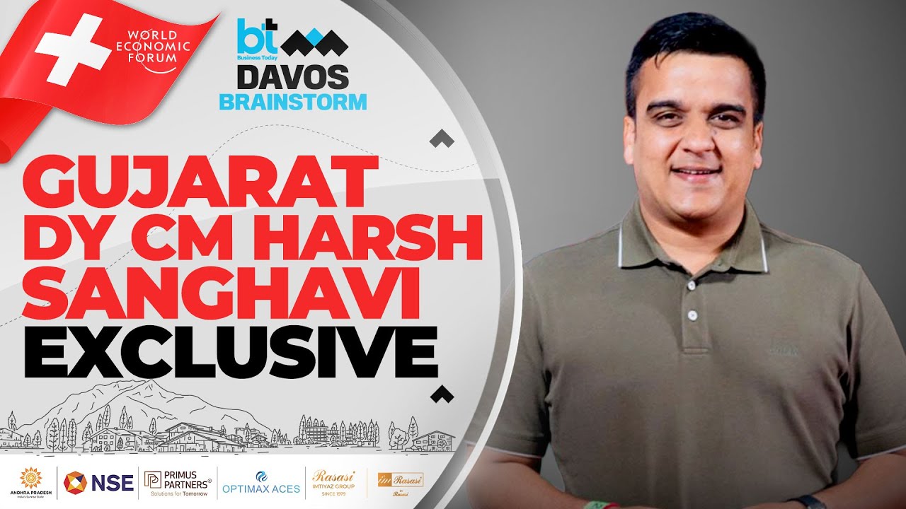 #BTDavos2026 LIVE: Gujarat Deputy CM Harsh Sanghavi On Growth, Governance And Global Investment