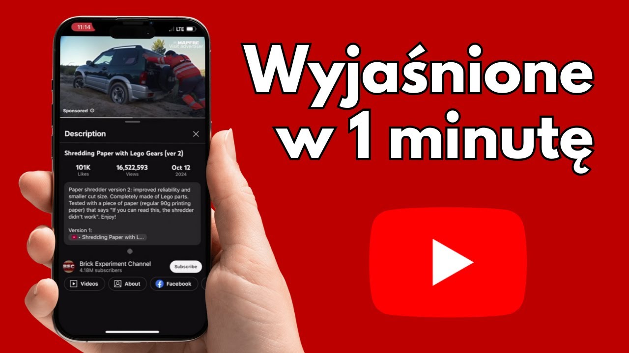 Jak zobaczyć opis filmu na YouTube &ndash; Tutorial