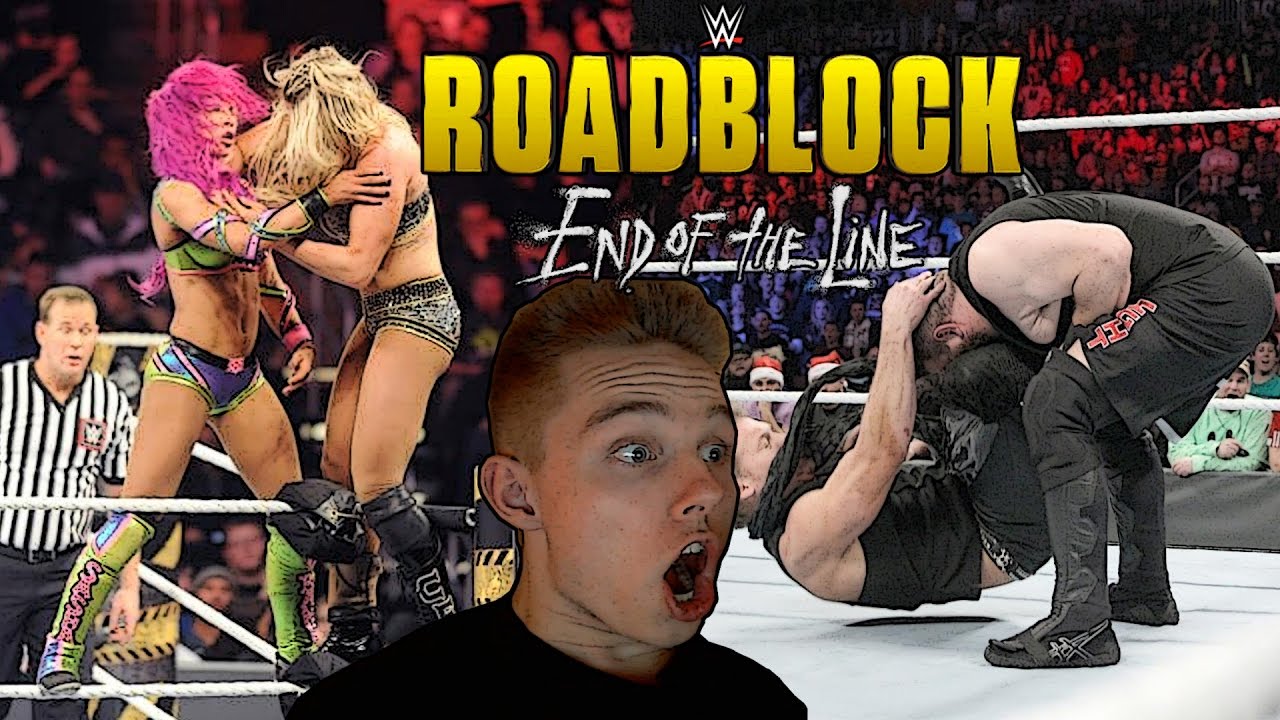 WWE Roadblock End of the Line 2016 Live Reactions | MarcSarpei