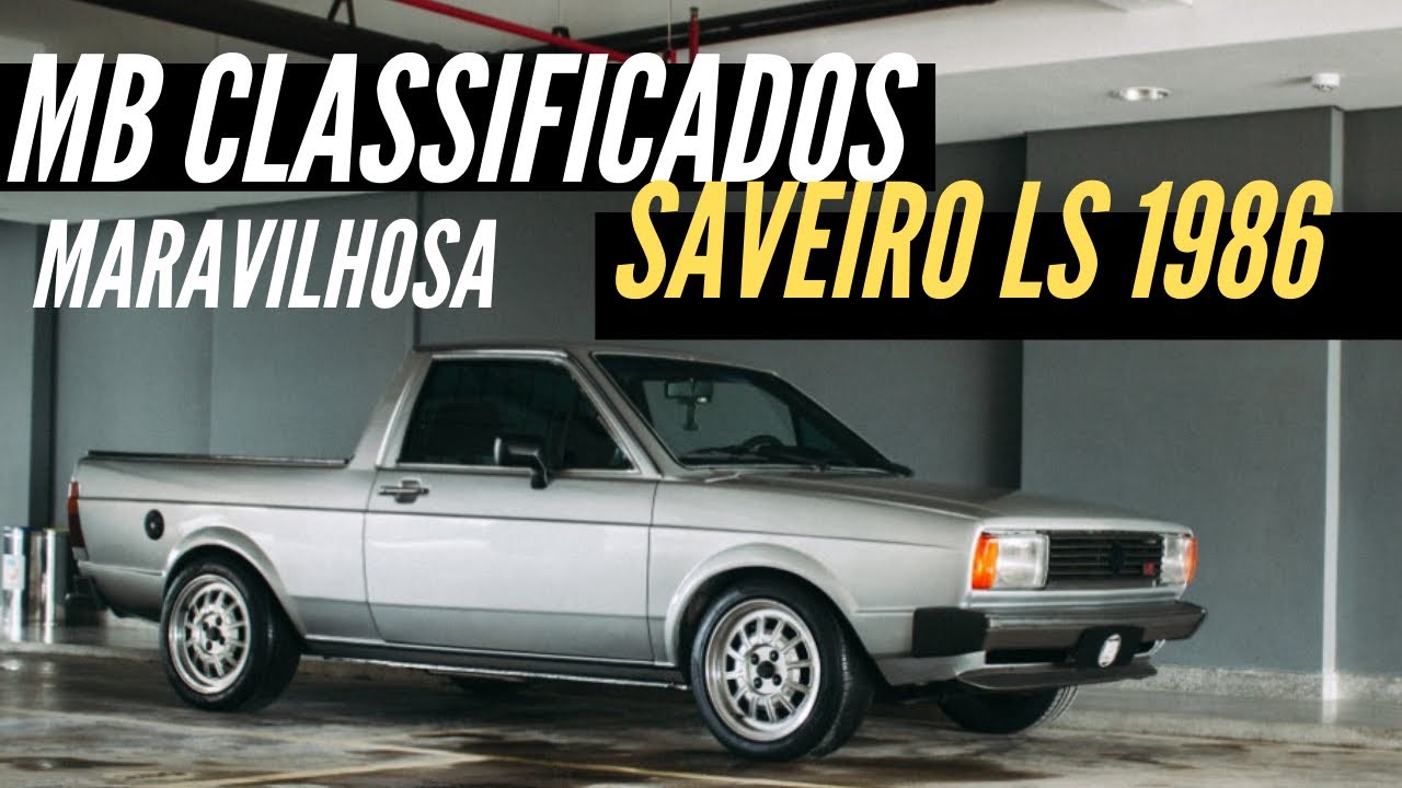 MB CLASSIFICADOS - VW SAVEIRO LS 1986 MARAVILHOSA