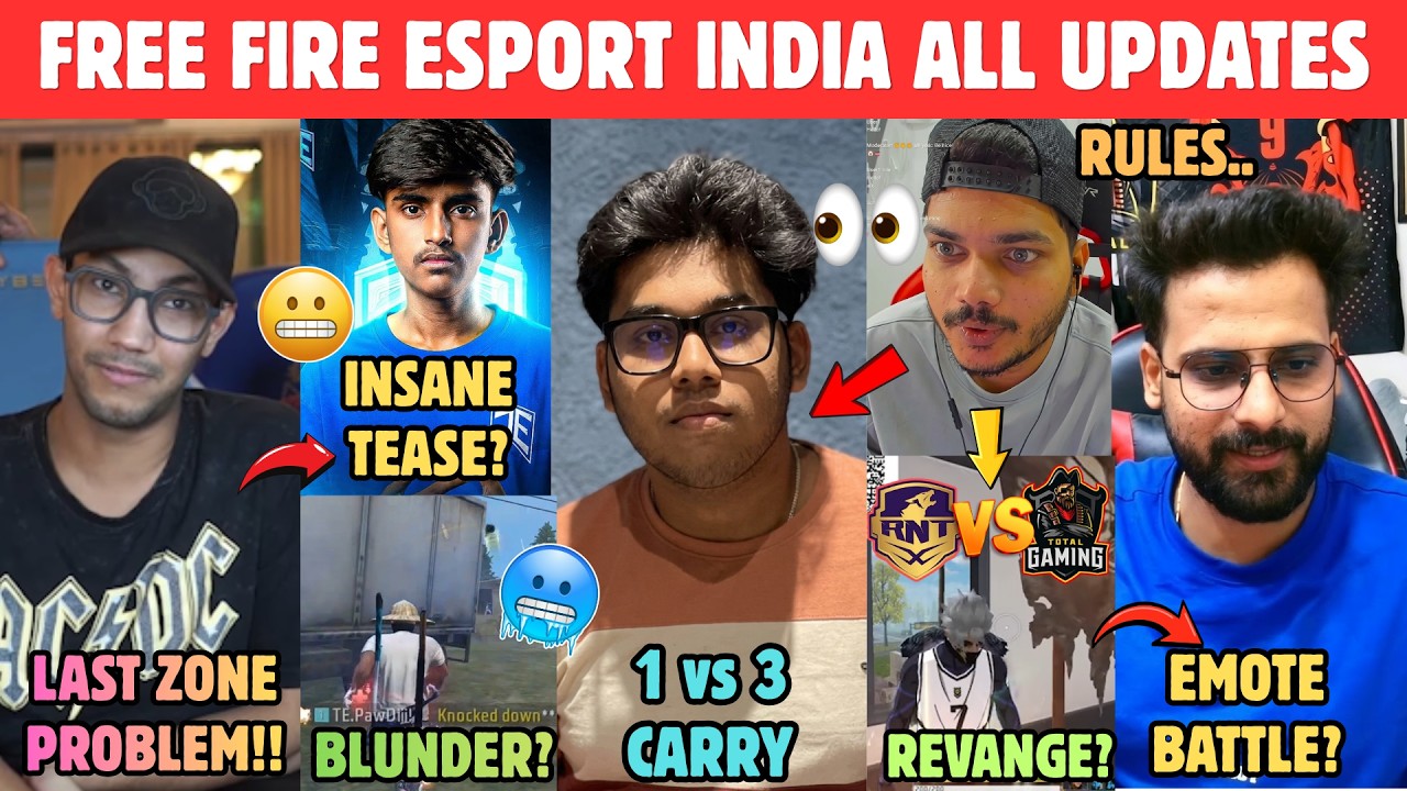 😱 TSG RITIK on CROPSI's Insane Play | FF New Rules, AMIN Incident & RNTX Emote Drama🤯 Pahadi Tease😳
