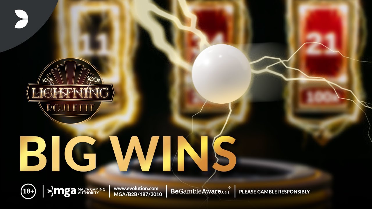 Подборка крупных выигрышей в Lightning Roulette | Evolution