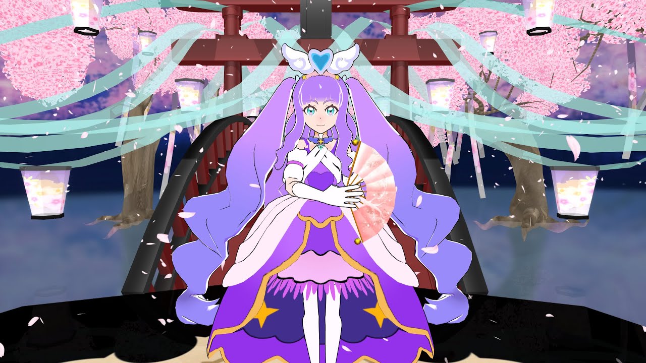 【MMDプリキュア】キュアマジェスティ「千本桜」