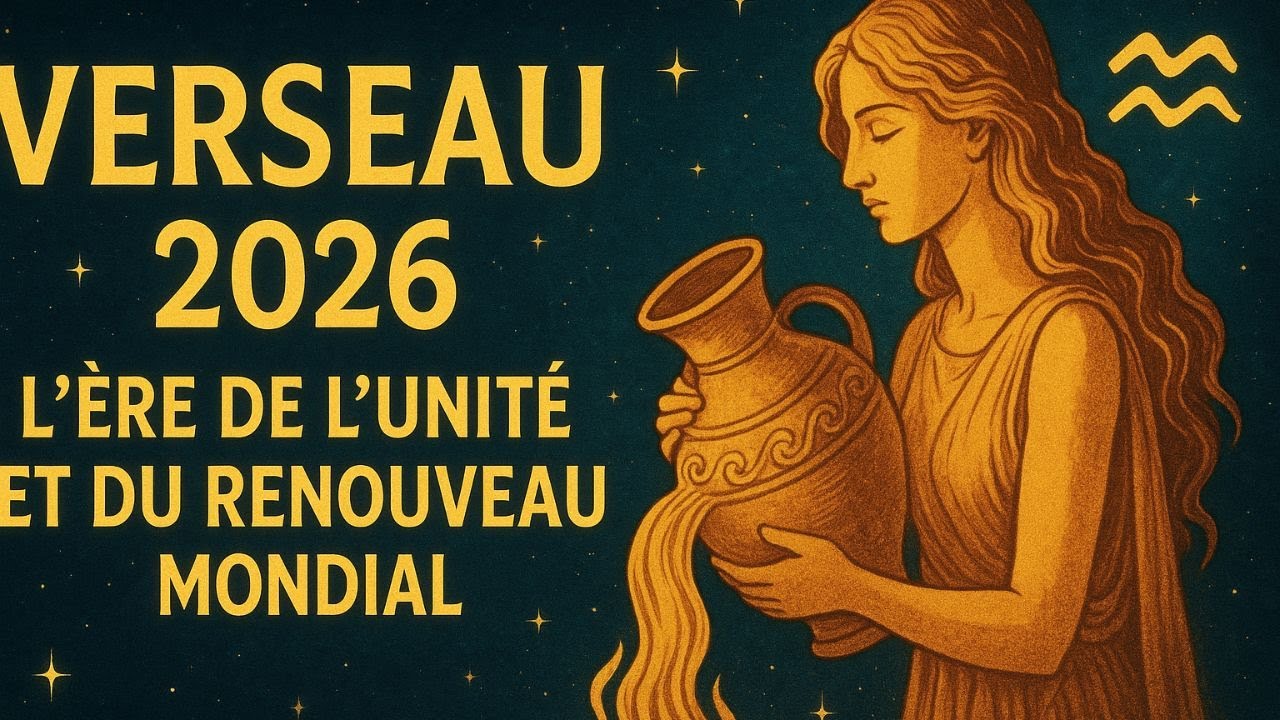 VERSEAU 2026 — L’ÈRE DE L’UNITÉ ET DU RENOUVEAU MONDIAL
