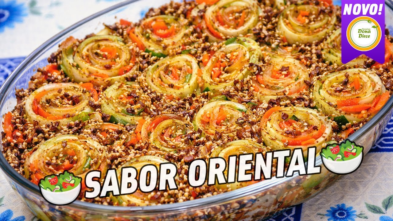 Salada Japonesa da Dona Dirce 😍 Refrescante e Fácil #213
