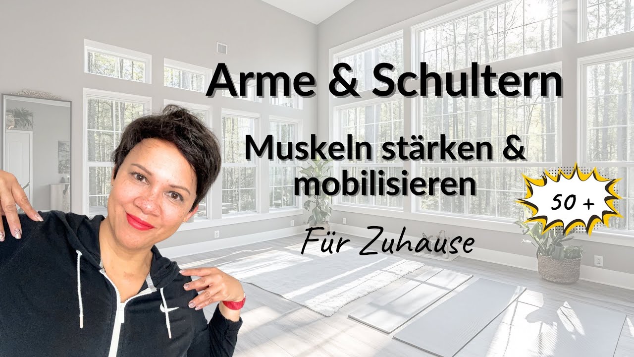 👉 Arme & Schultern trainieren ab 50 | Sanft stärken & mobilisieren | Beweglich bleiben 50+ 💪