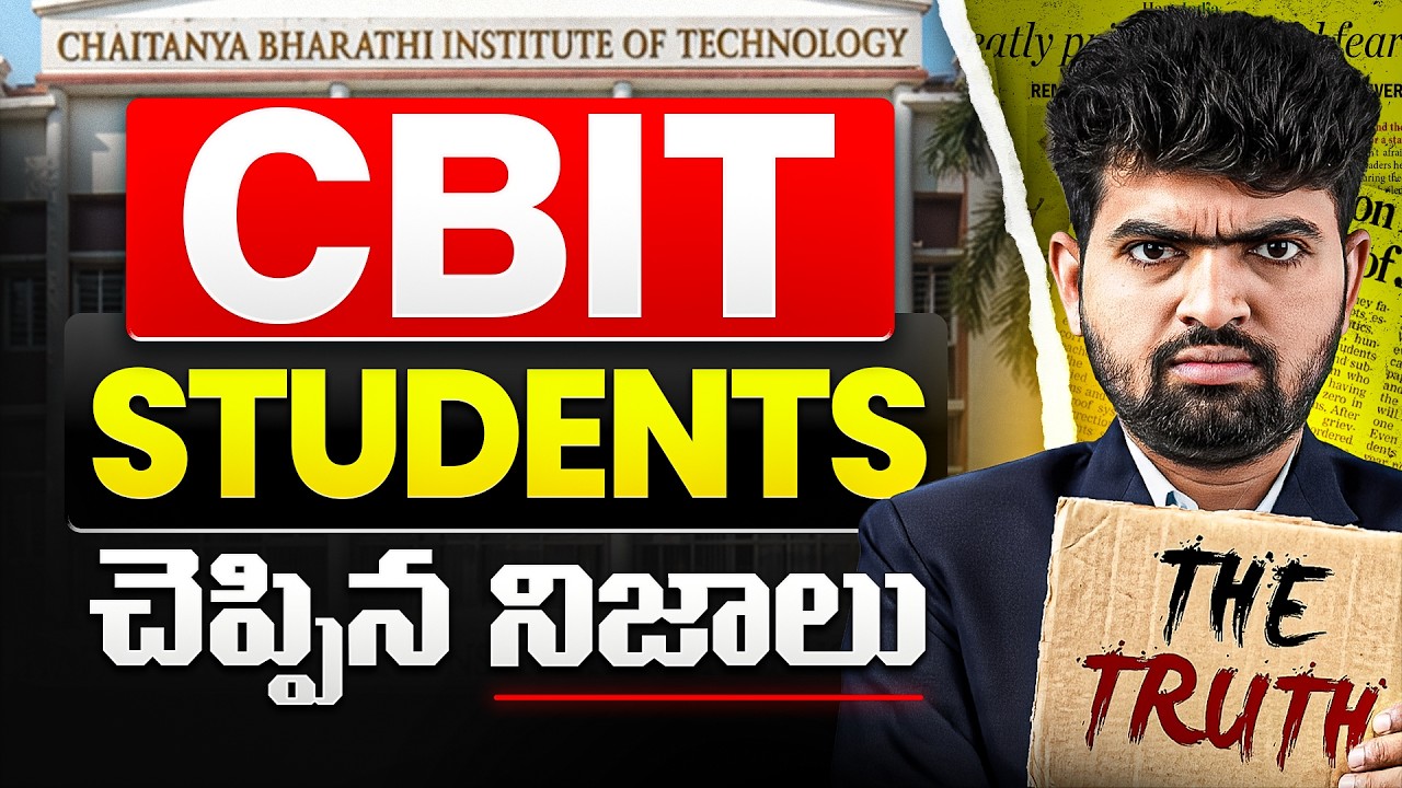 CBIT College Review 2026 || Chaitanya Bharathi Institute of Technology Review || CBIT Campus Tour ||