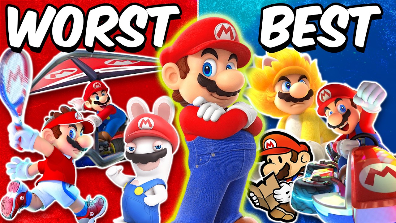 Все ЛУЧШИЕ и ХУДШИЕ игры серии Mario!