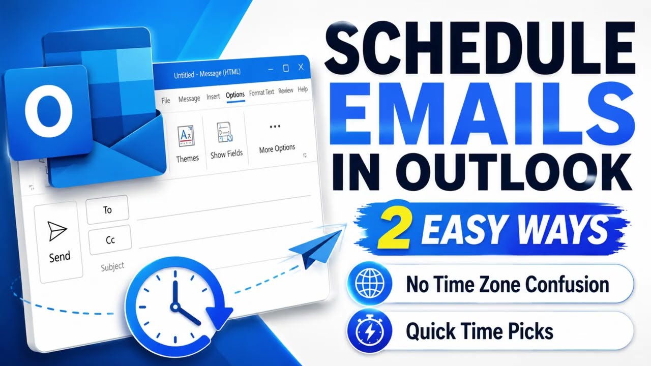 How to Schedule Send Emails in Outlook