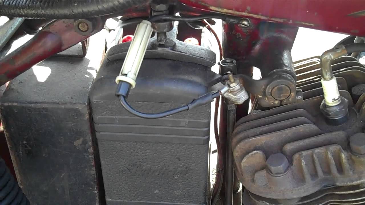 1937 Indian Motorcycle,  Jr Scout, Survivor