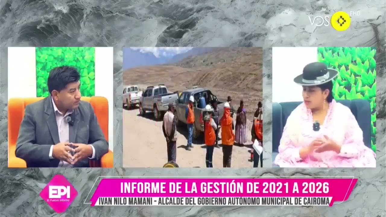 Ivan Nilo Mamani Orellana Alcalde del Gobierno Autónomo Municipal de Cairoma