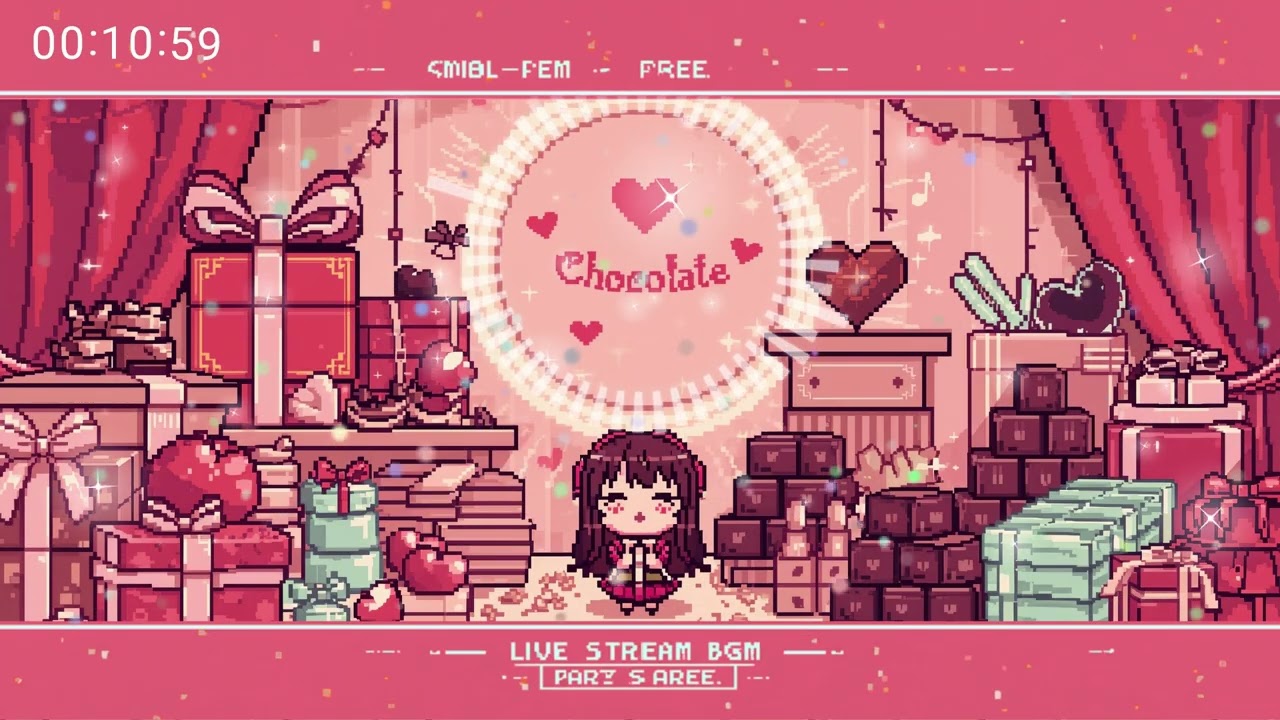 【バレンタイン配信】配信BGMもう探さない。待機・雑談・作業これでOK