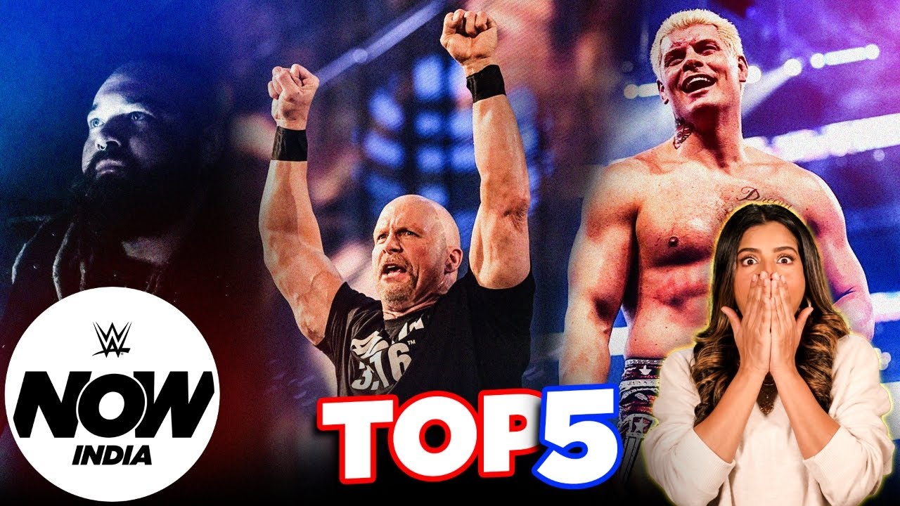 Top 5 OMG Moments Of 2022 in 1 Minute (Hindi): WWE Now India