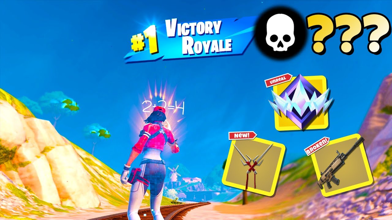 High Elimination Solo Win Gameplay (Fortnite Chapter 5 Zero Builds)