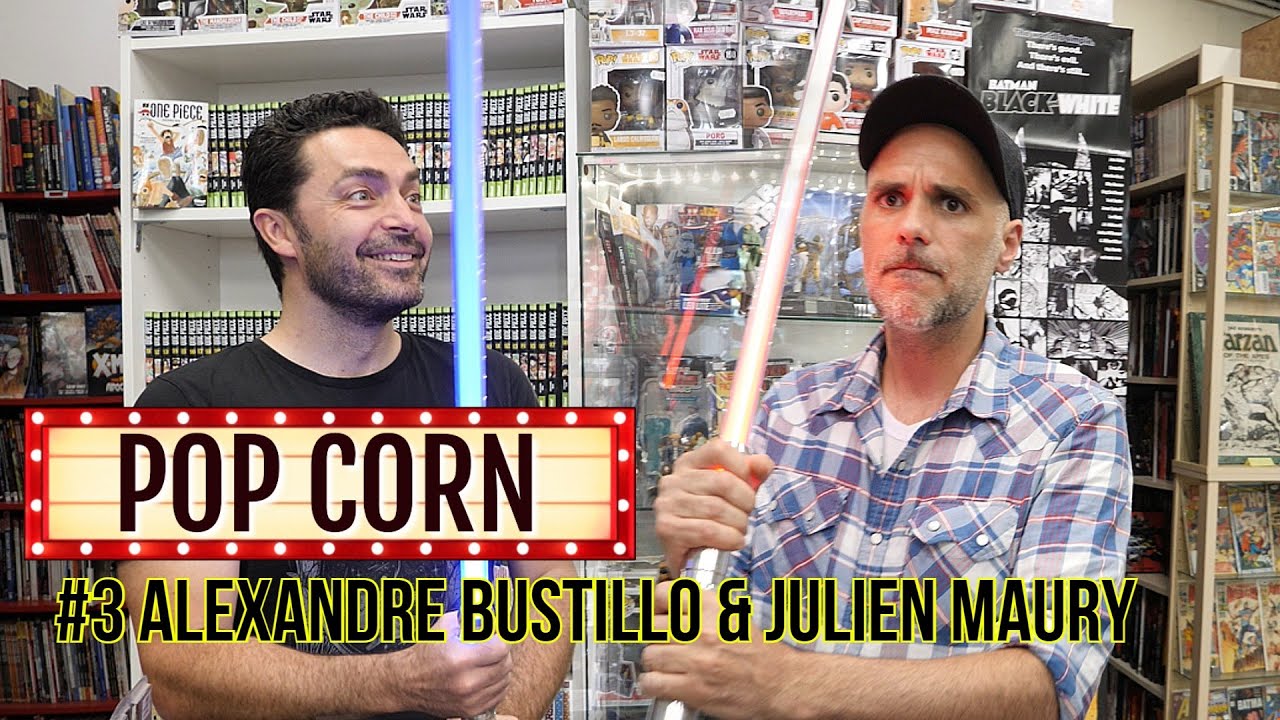 Alexandre Bustillo & Julien Maury nous parlent StarWars, Resident Evil et films d'horreur | POP Corn