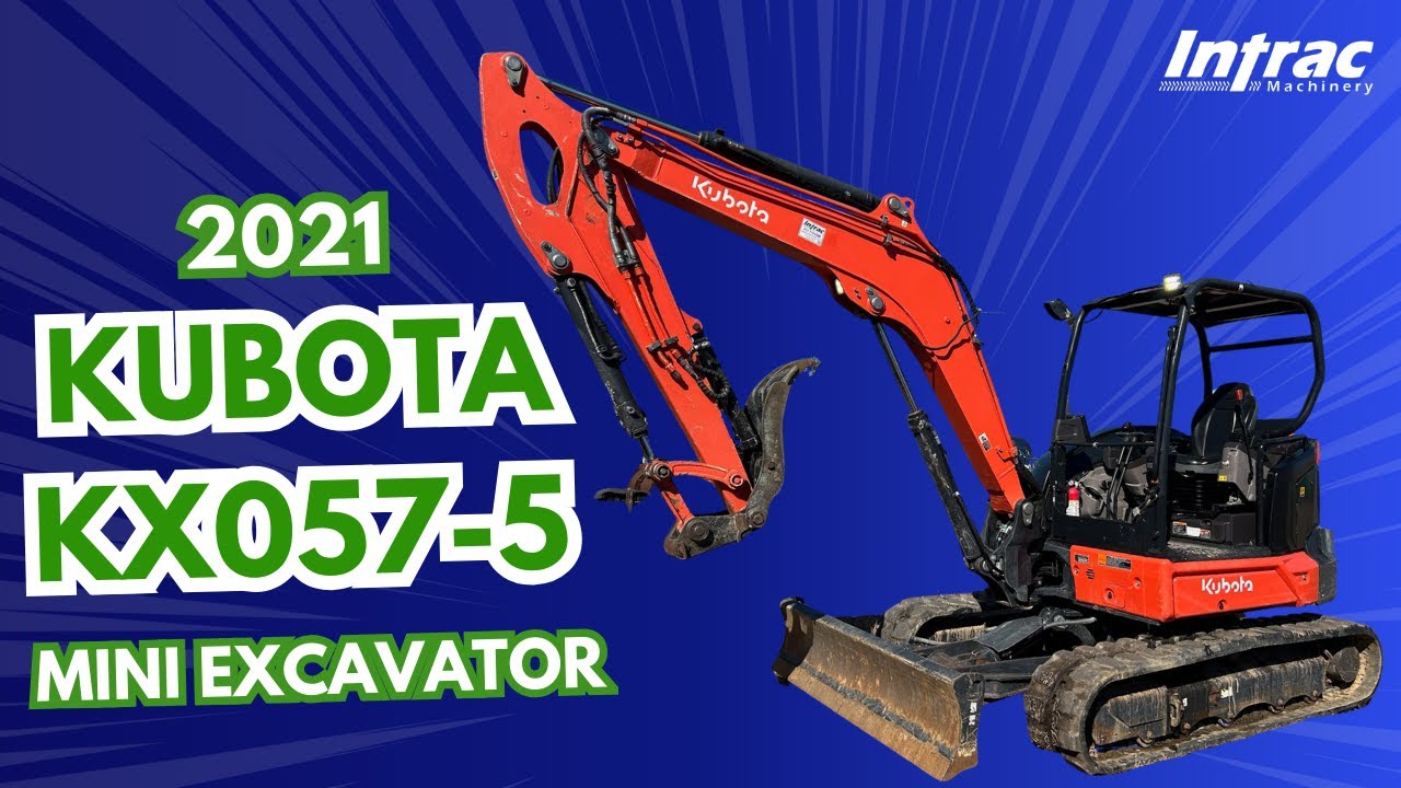 2021 Kubota KX057-5 Mini Excavator FOR SALE