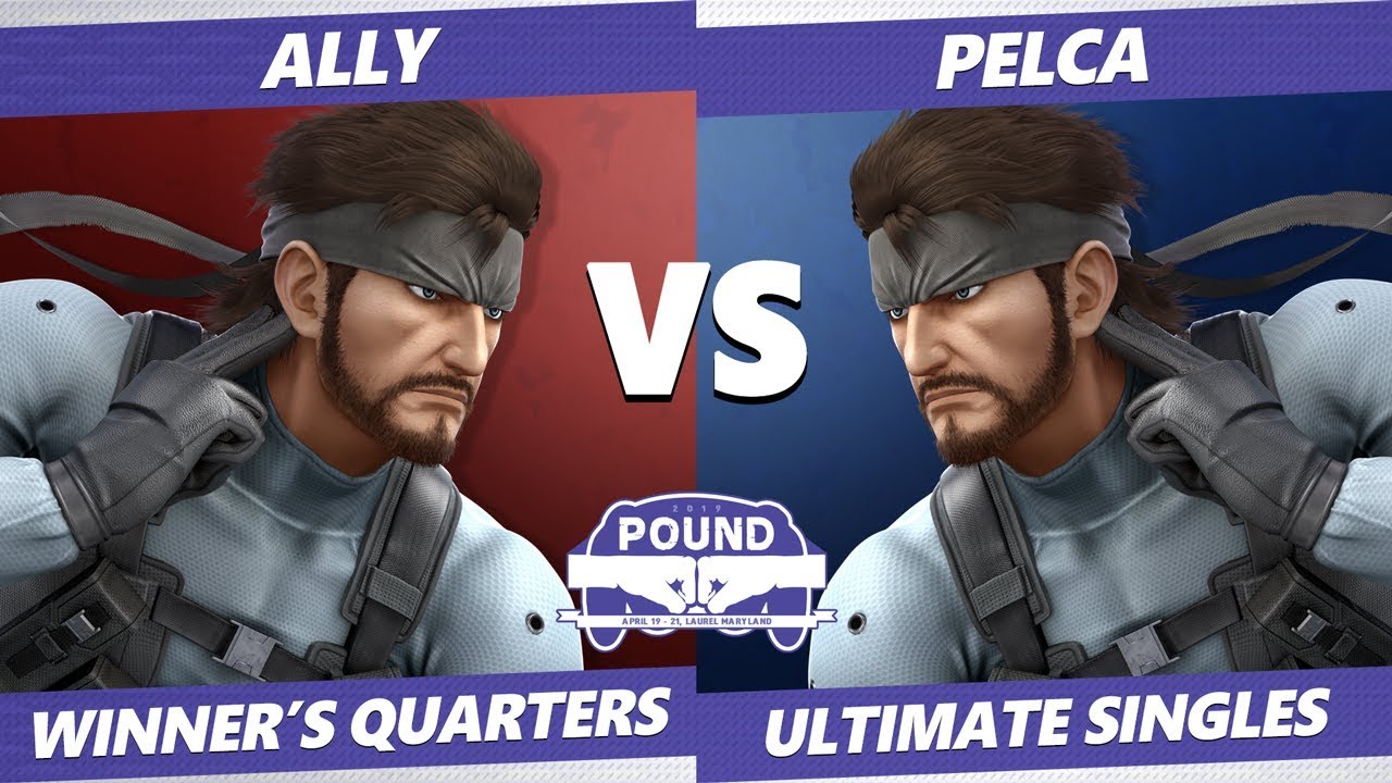 Pound 2019 SSBU -  Ally (Snake) VS Sinai Pelca (Snake) Smash Ultimate Winner's Quarters