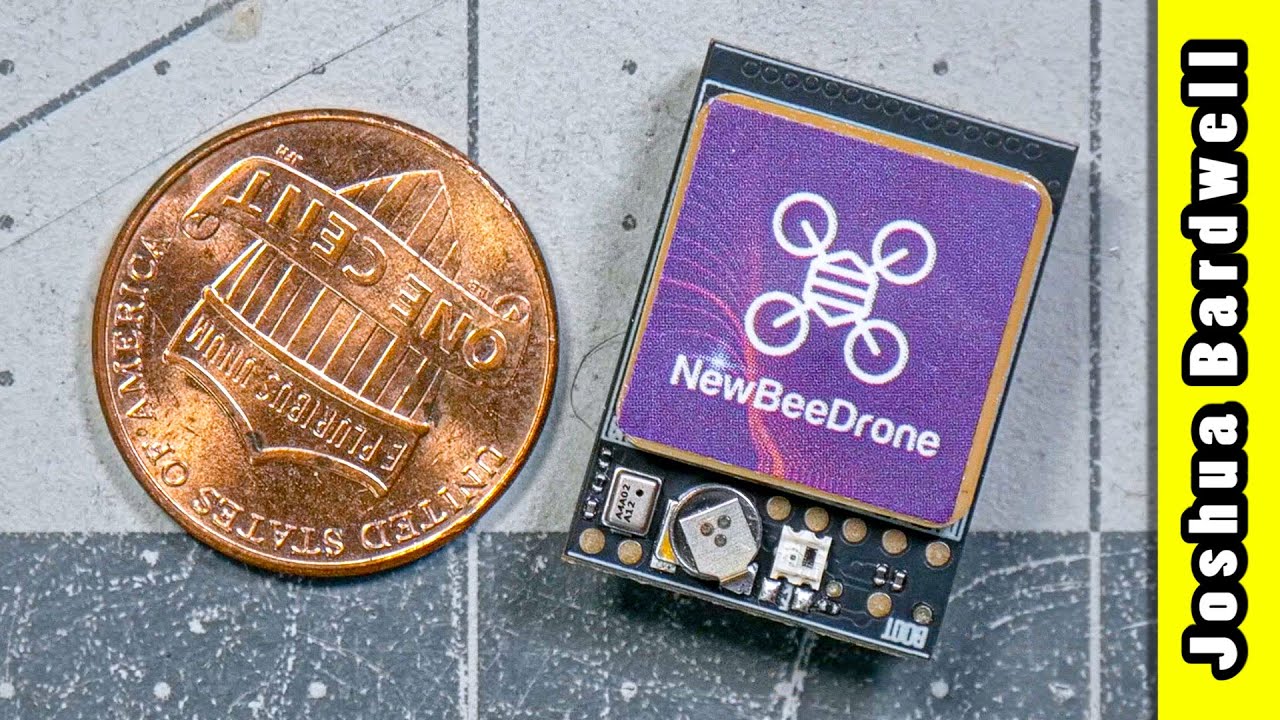 Tiny GPS with RemoteID built in! NewBeeDrone BeeID M10Q