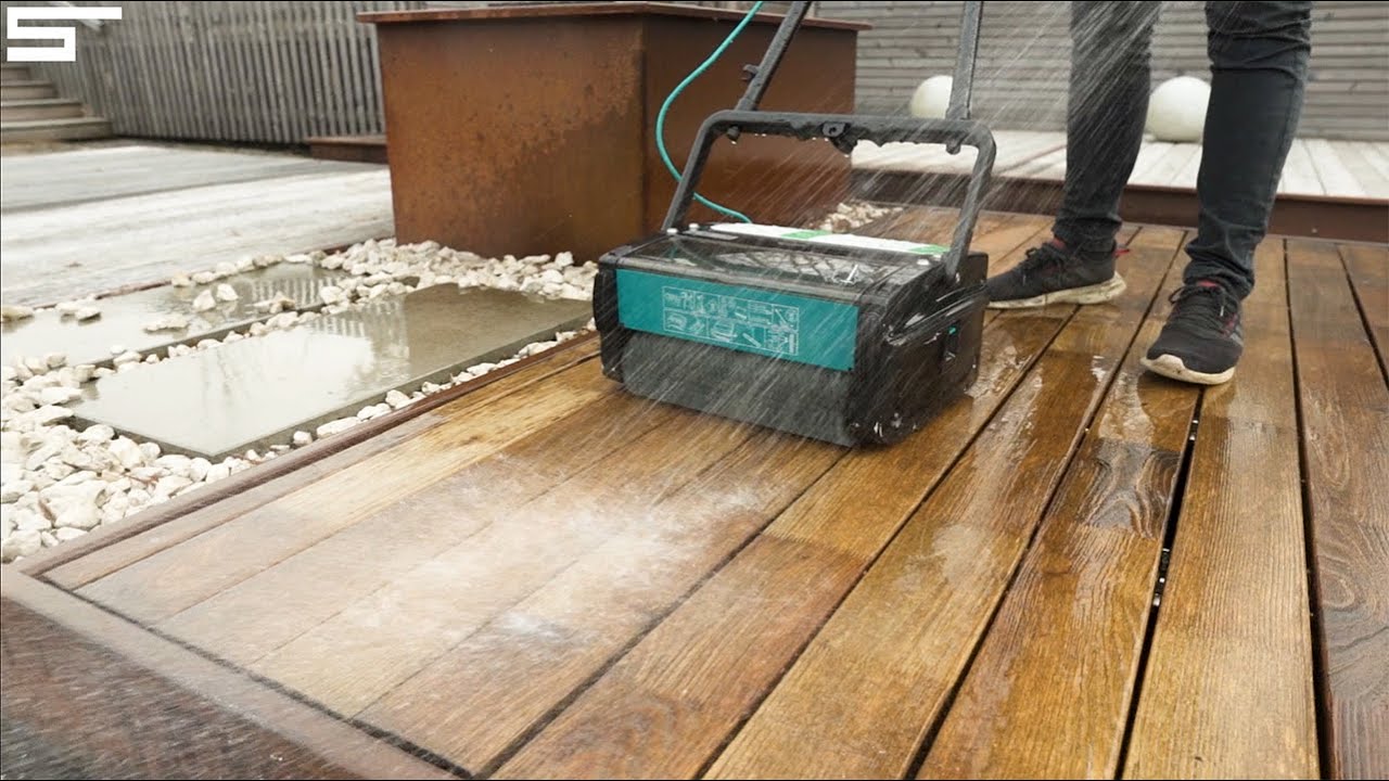 SECA | Reinigung & Pflege von Holzterrassen