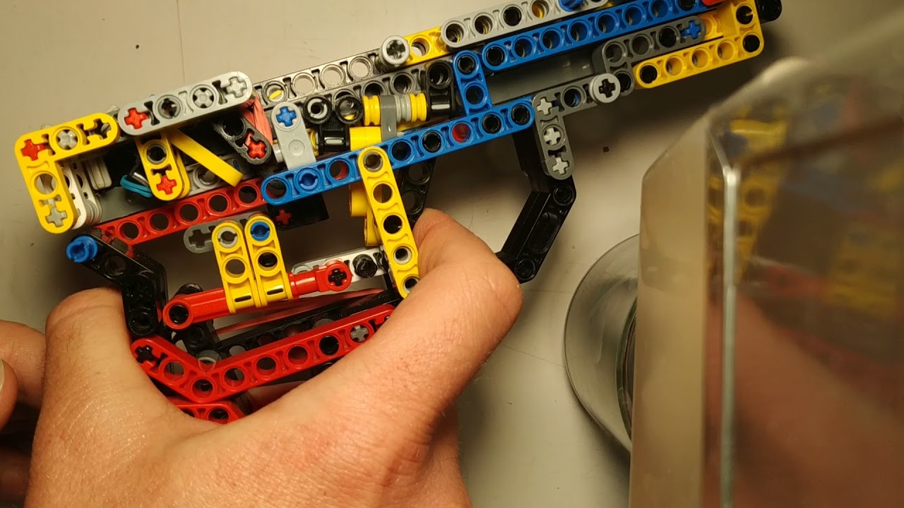 Lego Technic Blowback Pistol Mechanism
