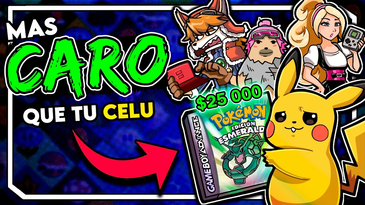 los JUEGOS mas CAROS de las NINTENDO PORTATILES 🤔