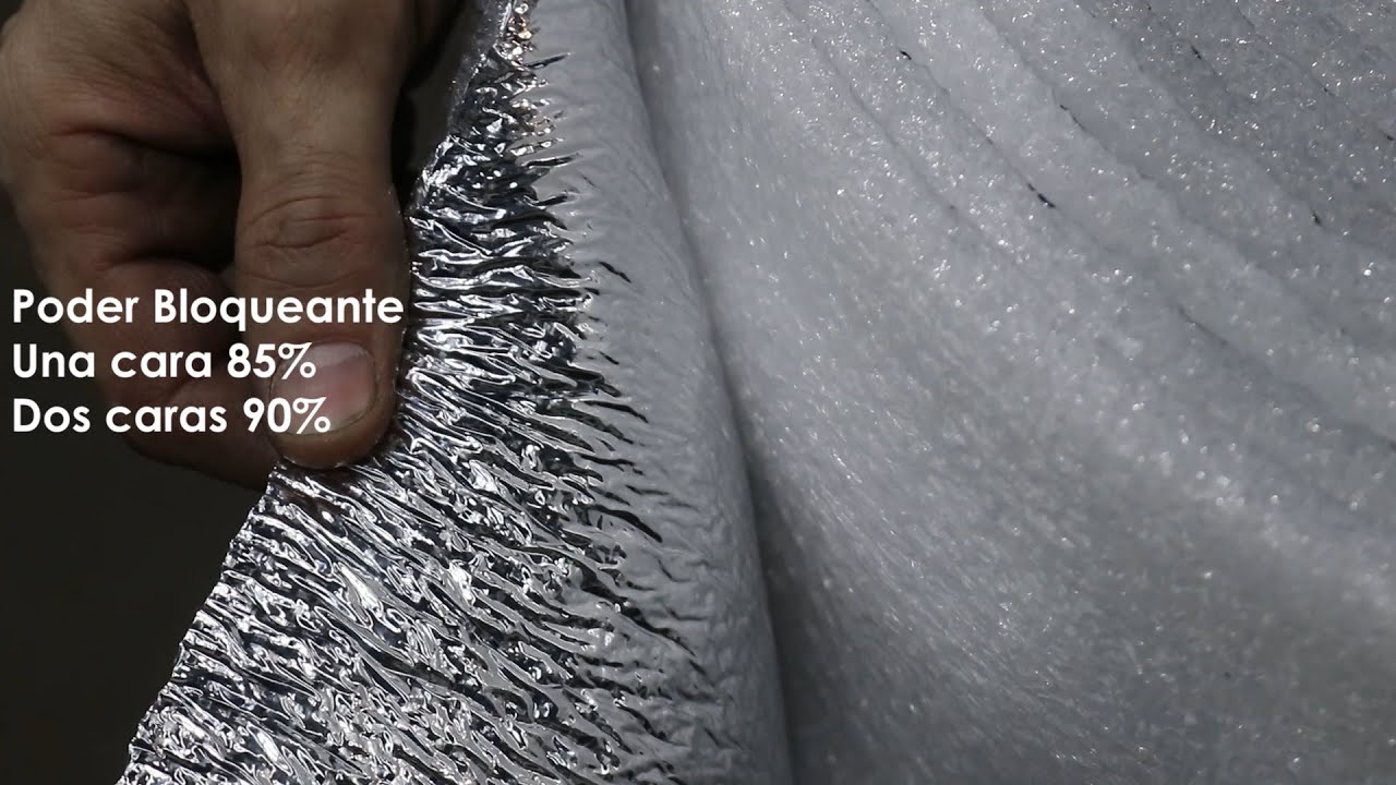 Aislante de Espuma aluminizada, como pedirlo, medidas y usos por Martin Calcagno y Tubo Center