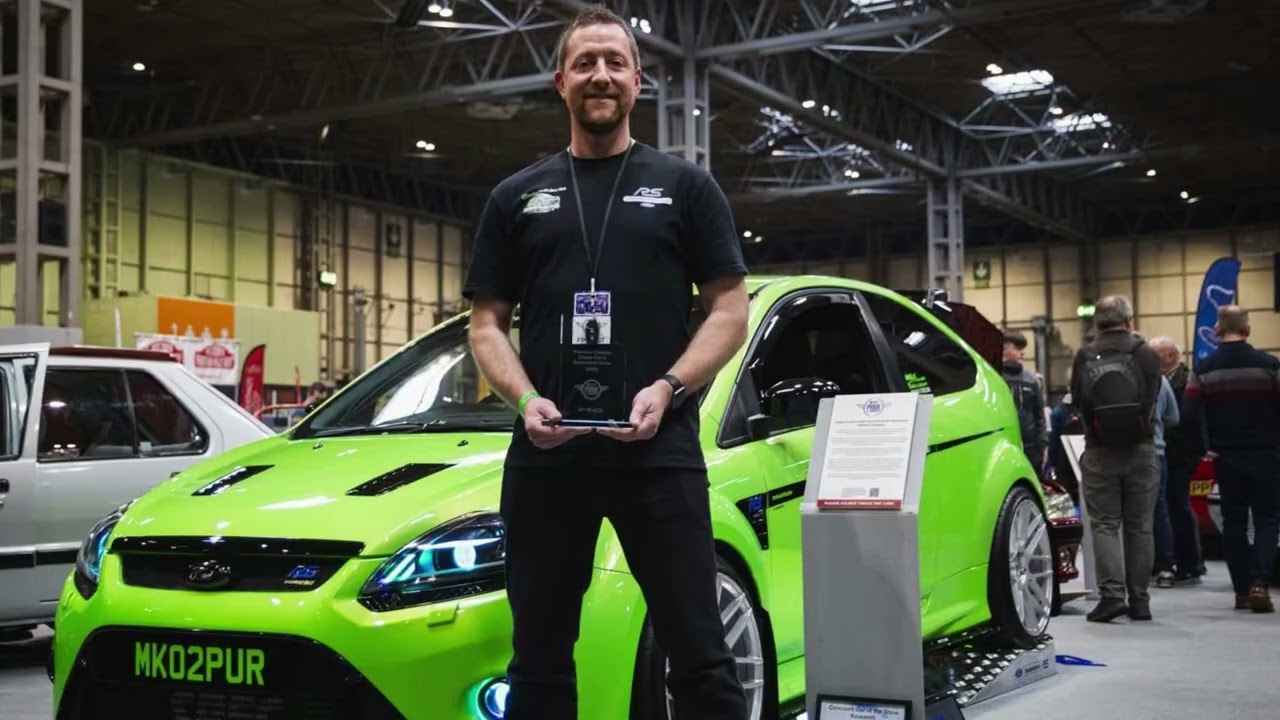 Mike Purcell and Focus RS intro video to YouTube 