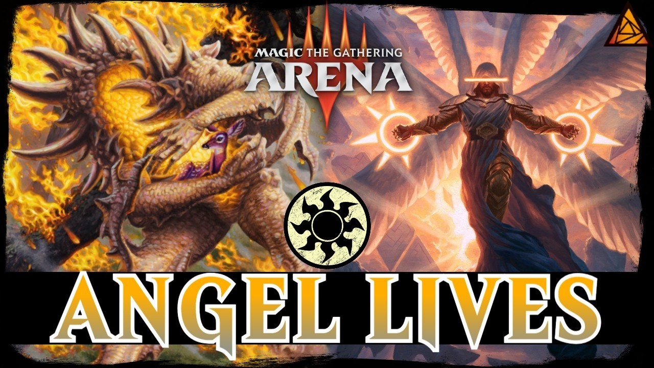 ЛЕГКИЕ АНГЕЛЫ ЖИЗНИ | MTG Arena - Стандартная колода «Моно-белый ангел получения жизни» OMENPATHS...
