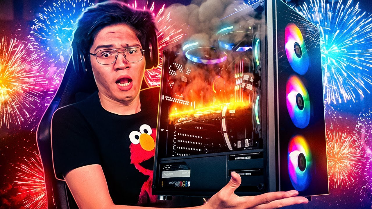 EXPLOTANDO LA PC EN DIRECTO | FIREWORKS MANIA
