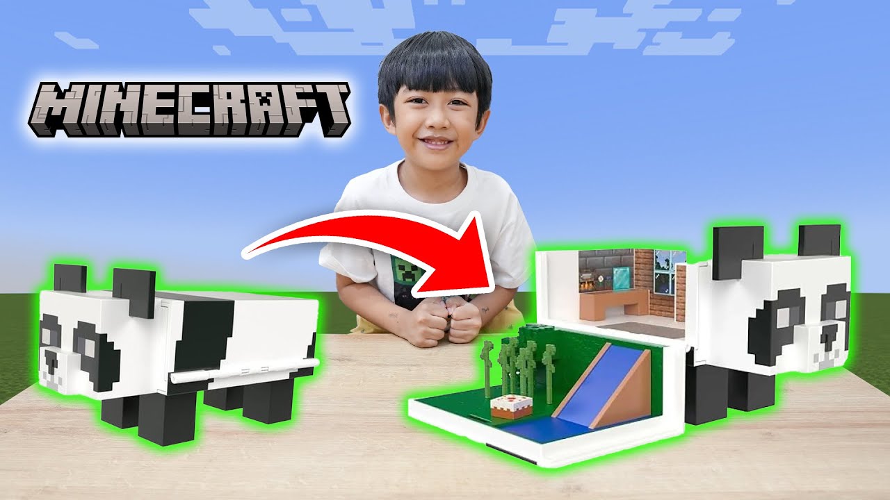Mainan Panda di Minecraft Bisa Berubah Jadi Rumah - Dunia Kyo
