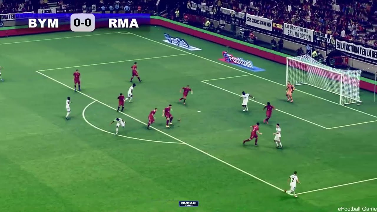 Обзор матча Бавария &mdash; Реал Мадрид | Четвертьфинал Лиги чемпионов | 2026 | eFootball Turkish