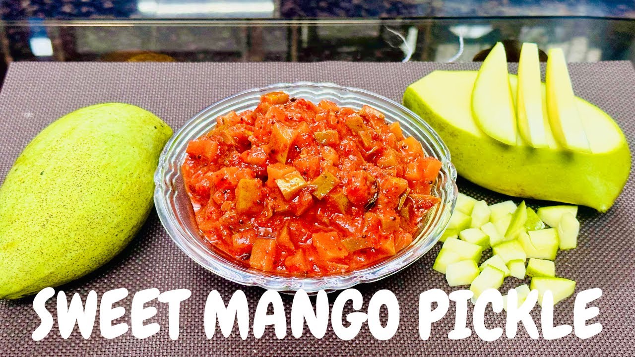 Goan Sweet Mango Pickle Recipe | Sweet , Sour & Spicy Raw Mango Pickle | Eva Braganca