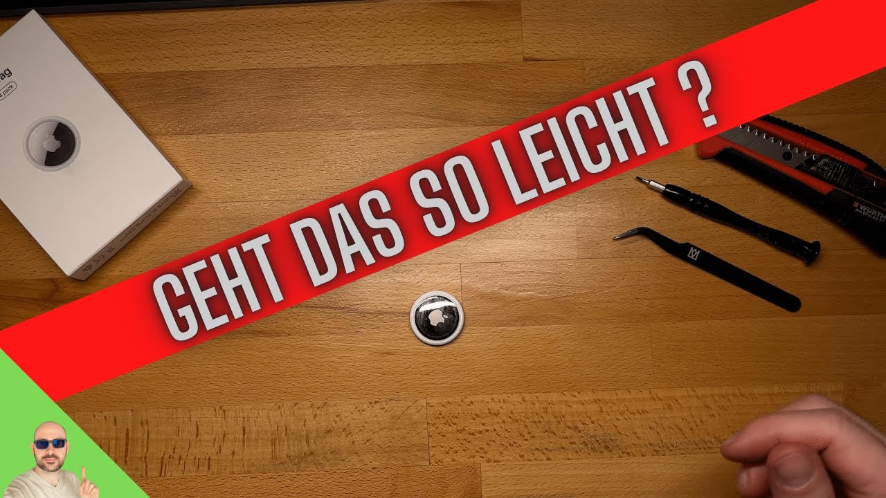 Apple Airtag Lautsprecher ausbauen