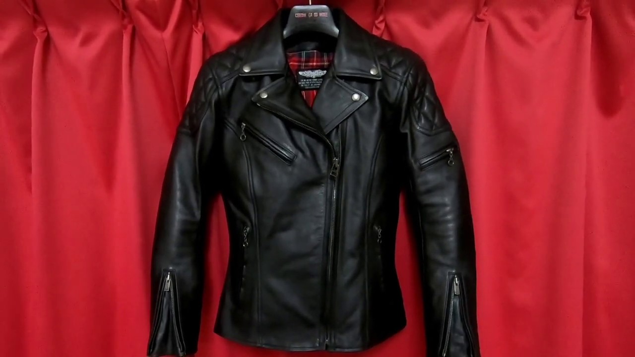 STARJIS LEATHER STUDIO レディースオーダーメイドライダース　大神戸共栄圏クロムエクセルレザーライダースの経年変化