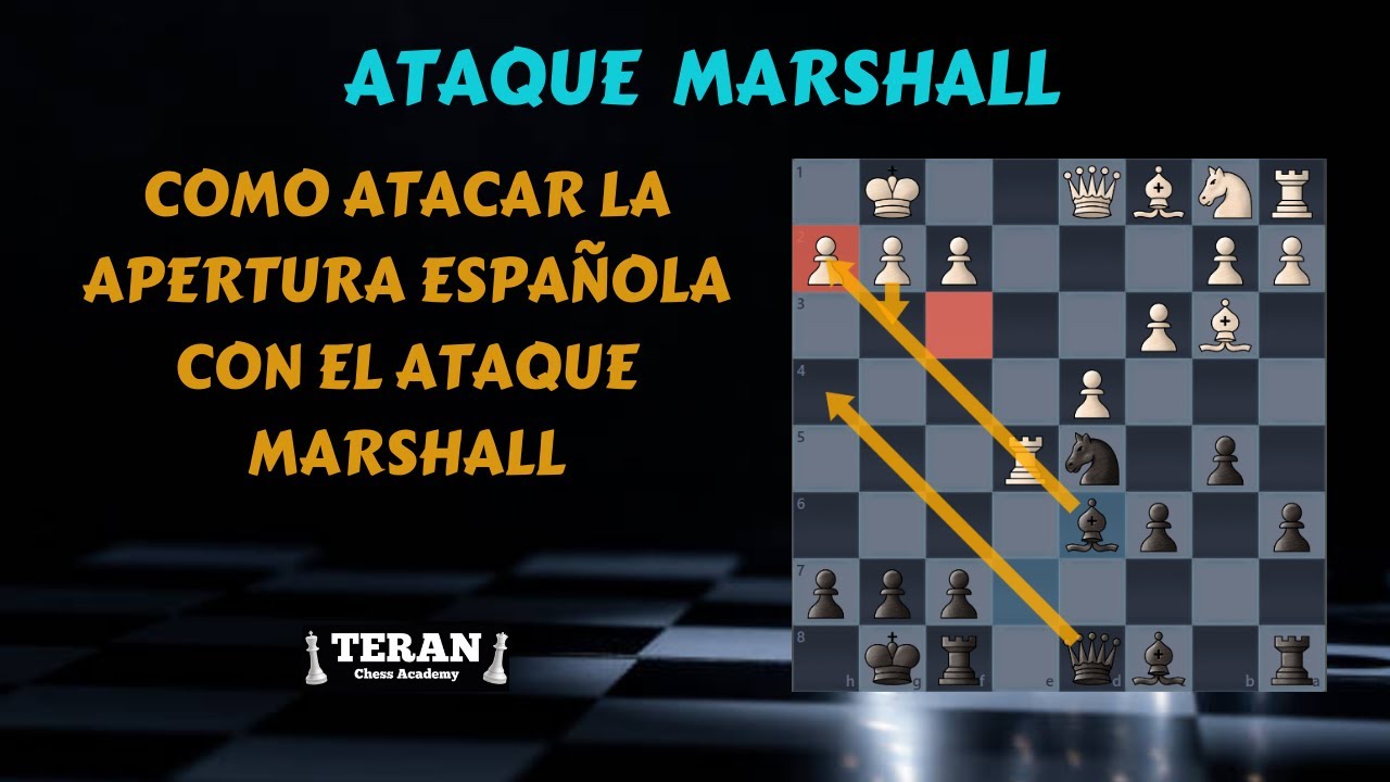 ATAQUE MARSHALL; Como atacar la apertura Española.