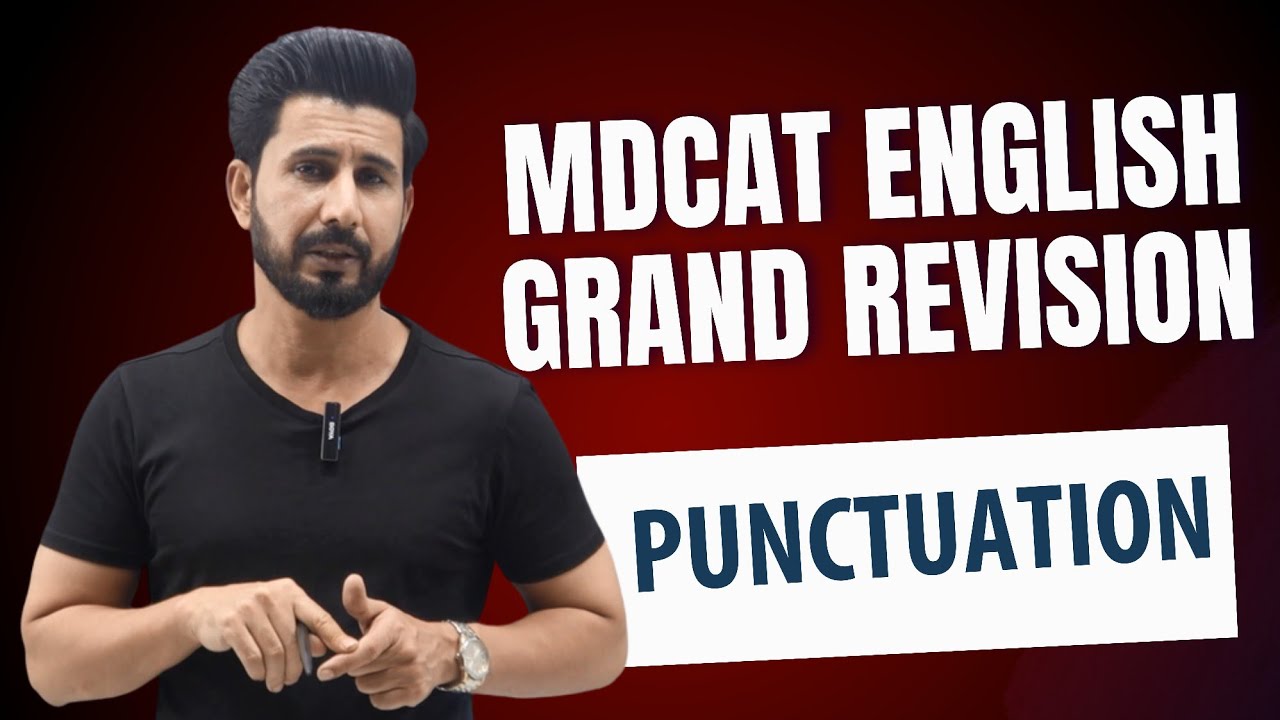 PUNCTUATION- MDCAT 2025