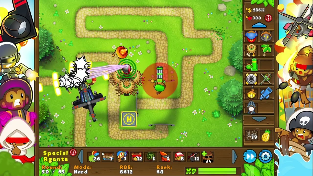 bloons td 5 random missions #22 / binary rbe