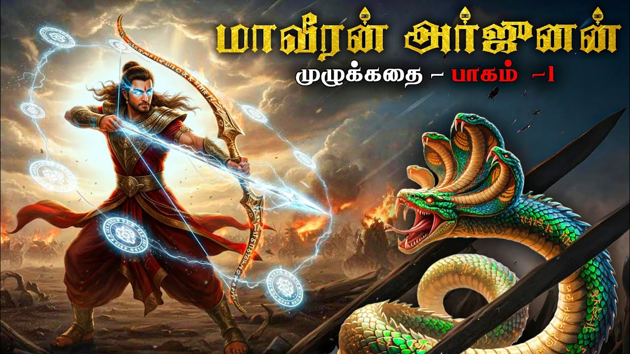 இவன் அர்ஜுனன் அல்ல ராட்சதன் | அண்டம் நடுங்கும் அர்ஜுனன்🏹 முழு கதை | Mahabharatam Arjunan Full story